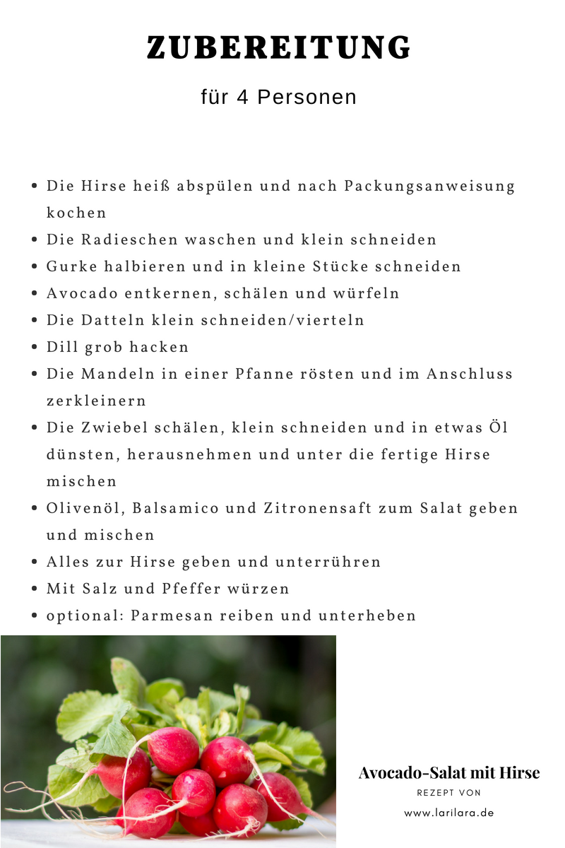 Avocado-Salat mit Hirse