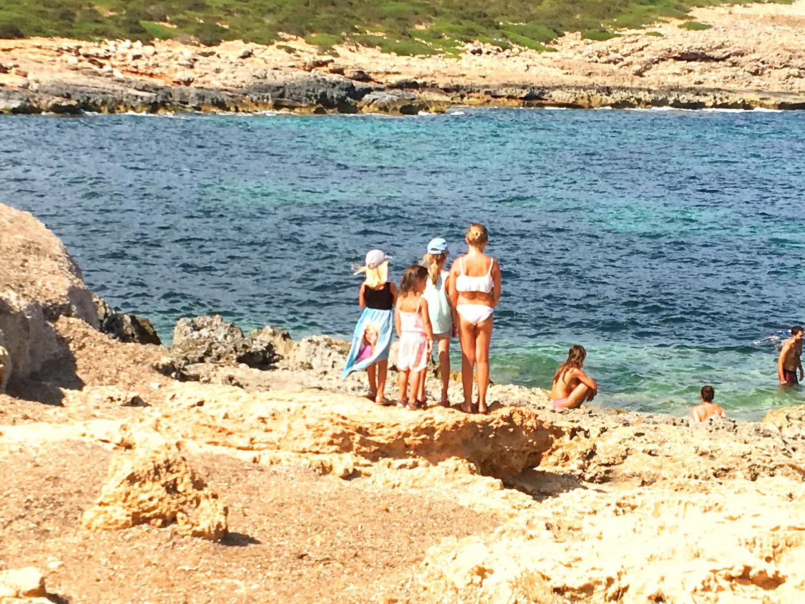 Portocolom mit Kindern