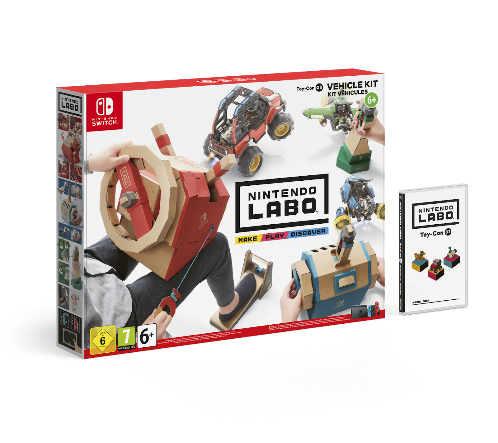 Nintendo Switch - Labo Fahrzeug Set