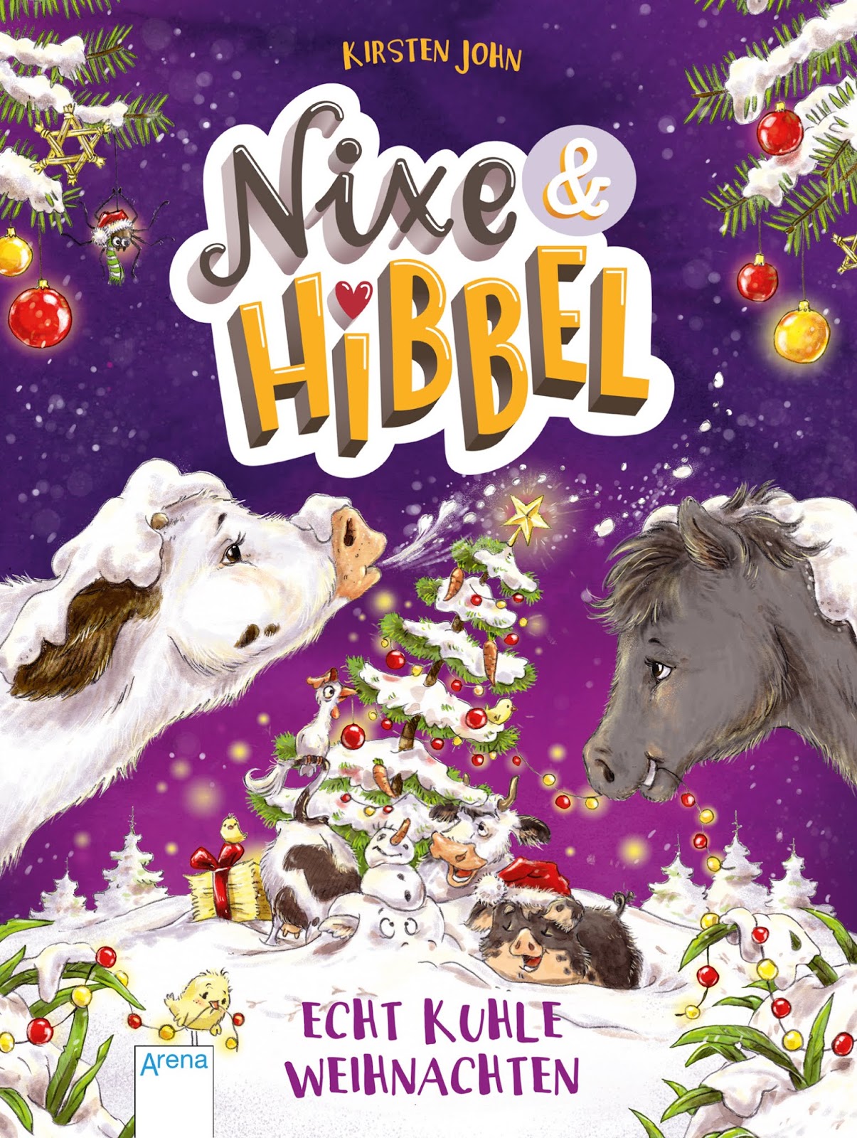 Adventskalender mit der Nixe Hibbel aus dem Arena Verlag