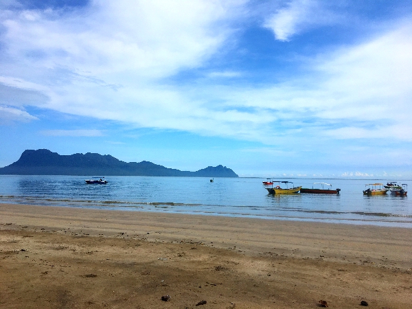 Strand im Bako Nationalpark