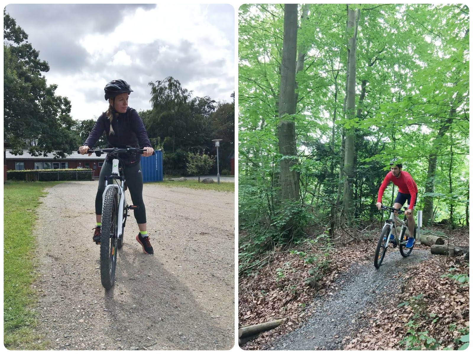 Mountainbiken im Hannerup Vold