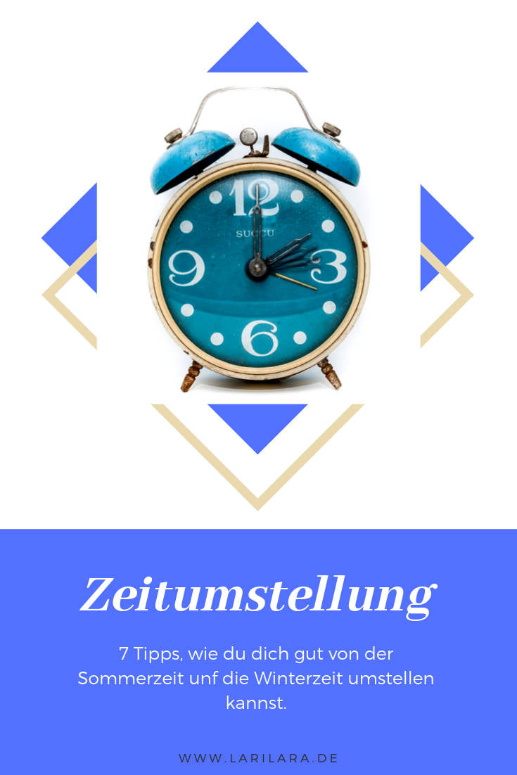 Zeitumstellung - 7 Tipps