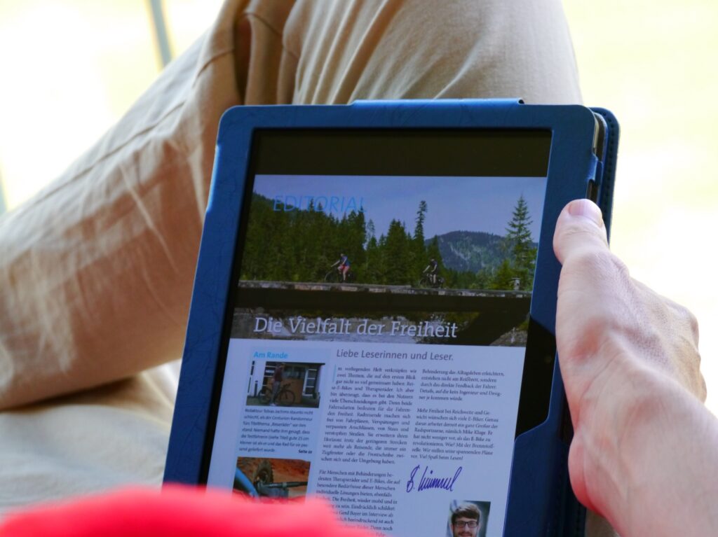 Readly App für bewusste Pausen einlegen nutzen