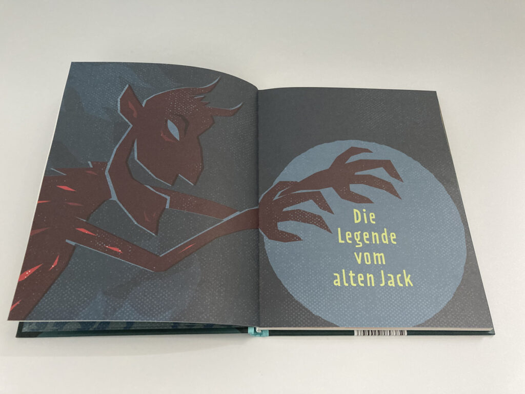 Kinderbuch Halloween: Die Legende vom alten Jack.
