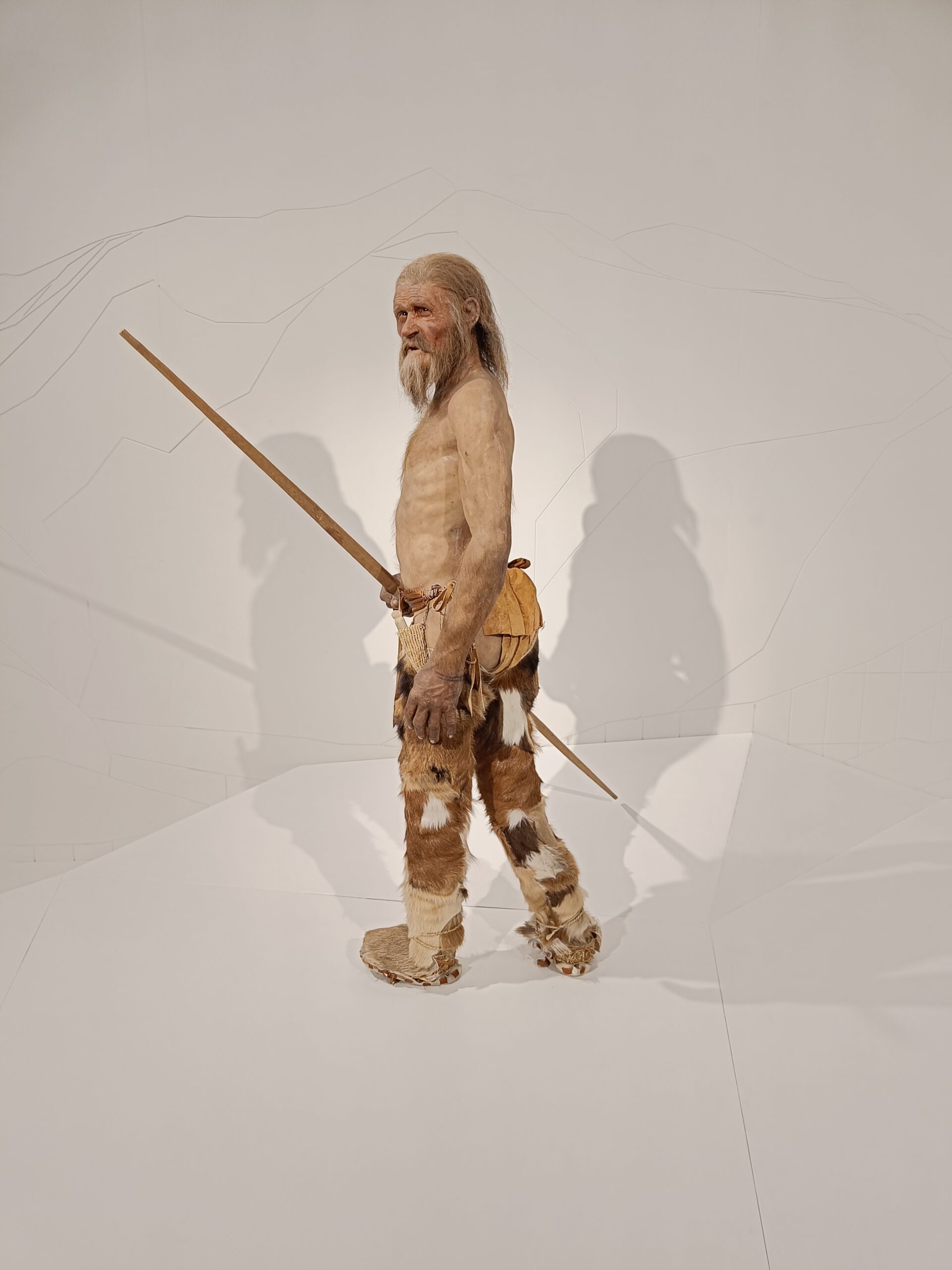 Ötzi im Museum
