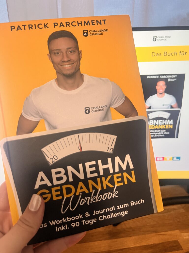 Das Workbook Abnehmgedanken zum Buch
