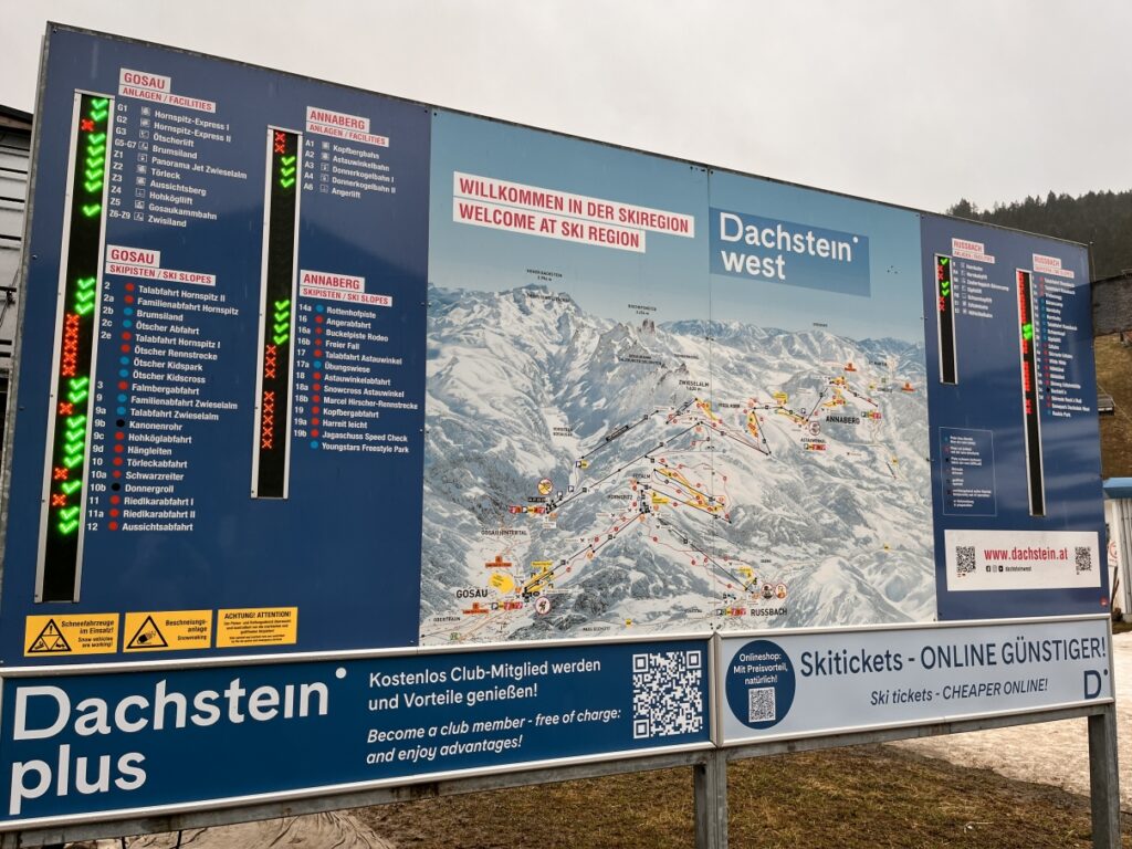 Skigebiet Dachstein Salzkammergut