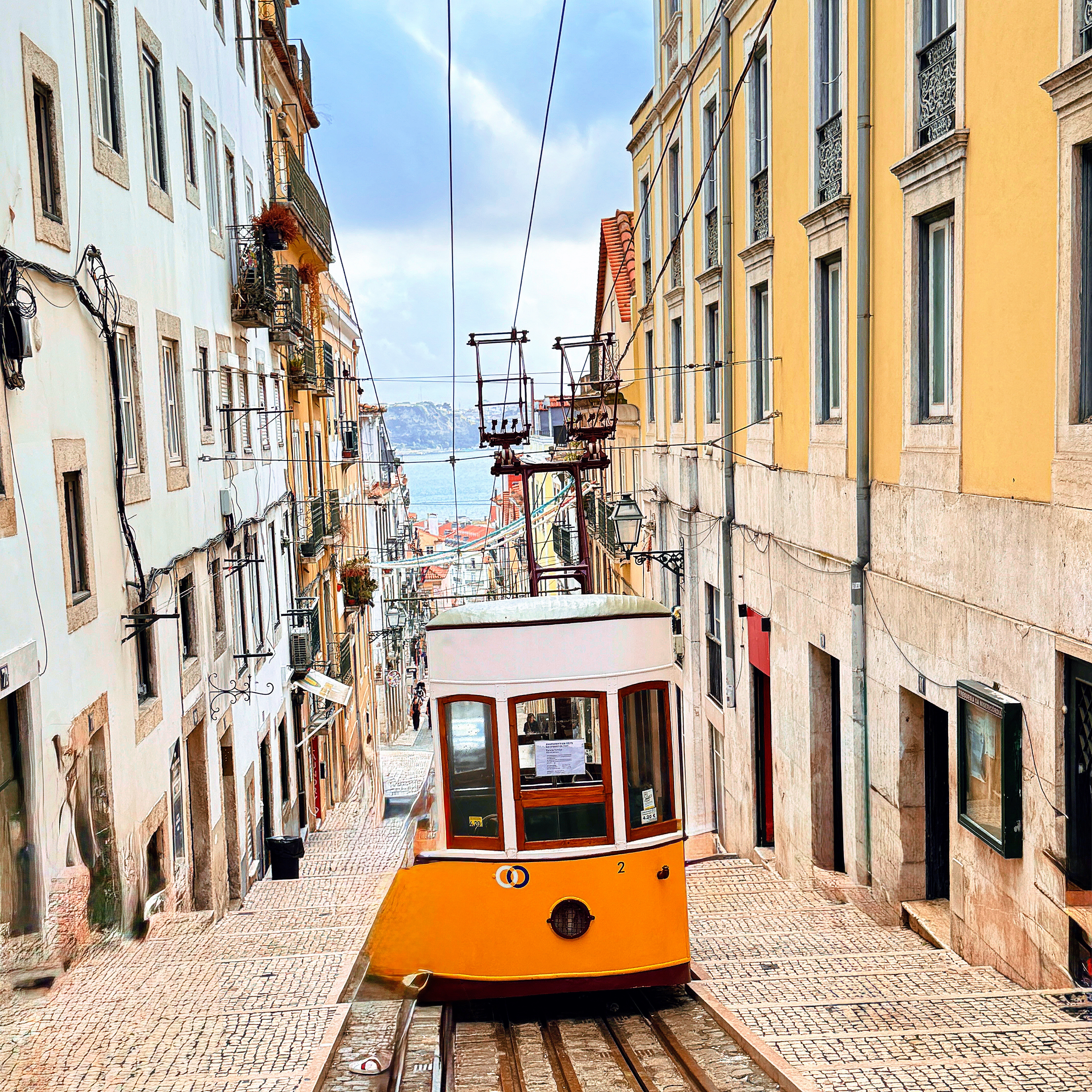 Standseilbahn in Lissabon