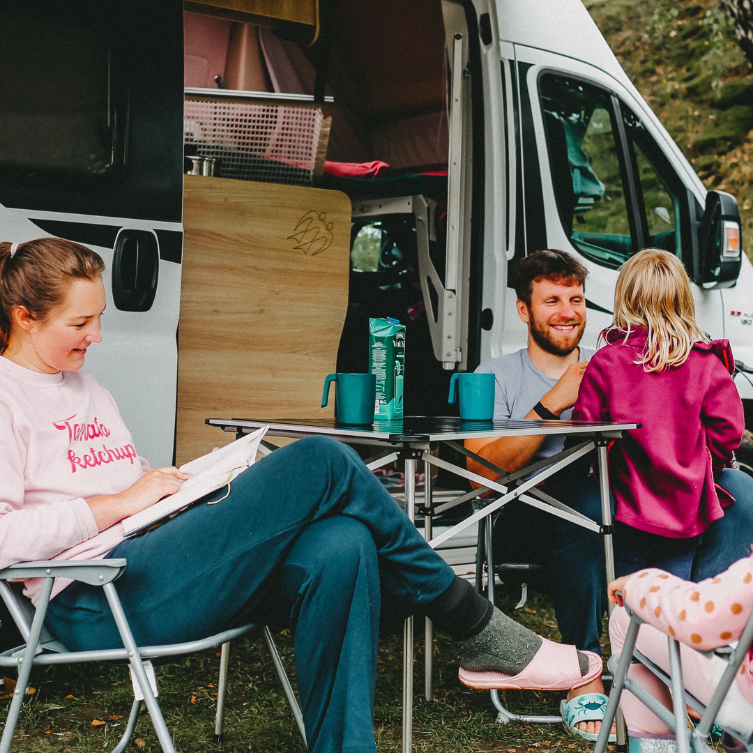 Camper Urlaub mit Kind