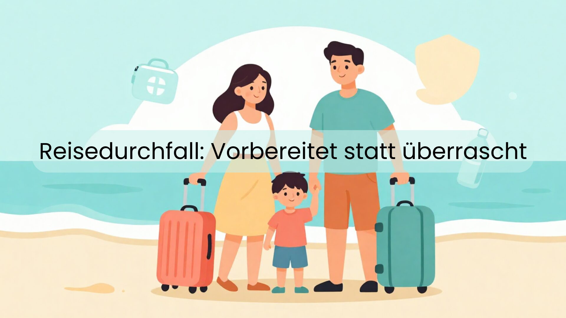 Reisedurchfall im Familienurlaub: Mit Enterosgel sicher durch den Magen-Darm-Notfall