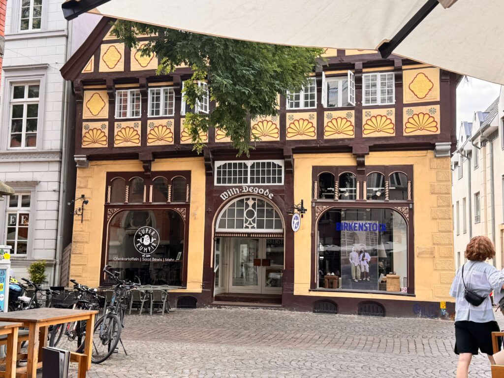 Degodehaus Oldenburg Fachwerkhaus am Markt